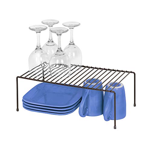 Smart Design Cabinet Storage Shelf Rack - Large (8.5 x 16 Inch)
