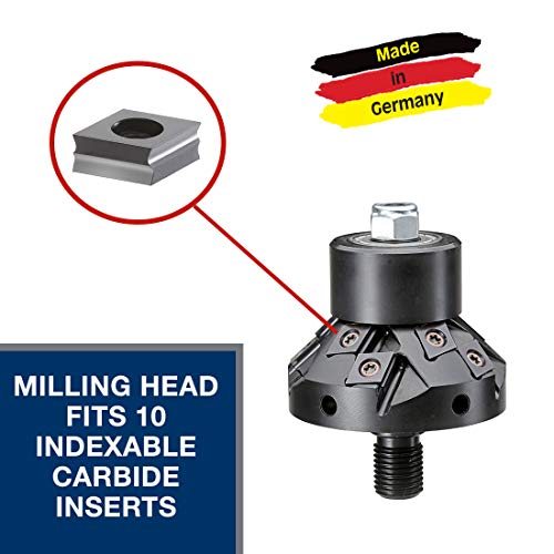 Image of CS Unitec SHM 900-E Extra Heavy-Duty Carbide Inserts for Use with EKF 630 / EKF 645 Hand-held Chamfer /Beveling Machines - Made in Germany
