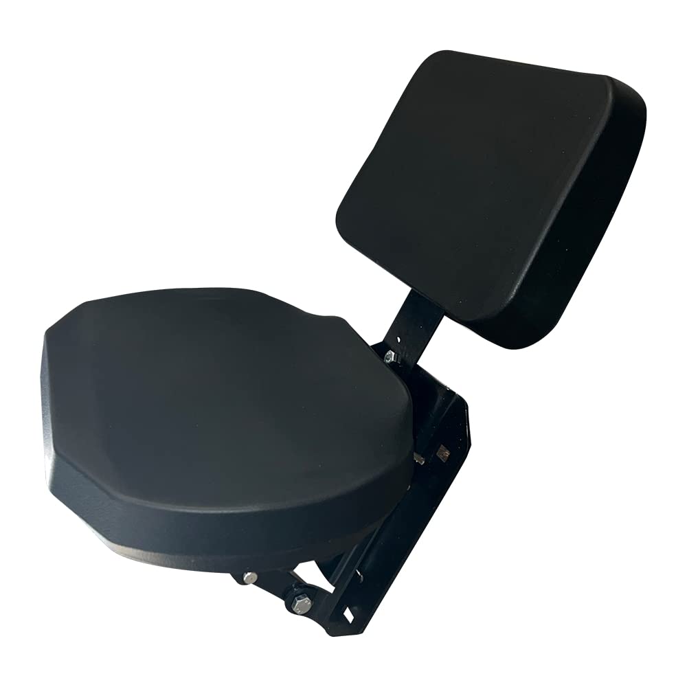 Schleppersitz Beifahrersitz PVC Schwarz