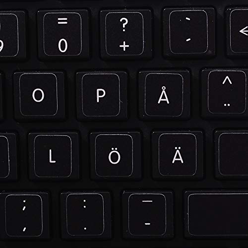 Pegatinas para teclado sueco y finlandés para laptop miniatura 1