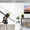 Nivel láser 360 autonivelante, DEGLASERS 3x360 láser de línea cruzada verde para construcción y colgar cuadros con batería recargable (30 horas), control remoto, soporte magnético, bolsa portátil 6