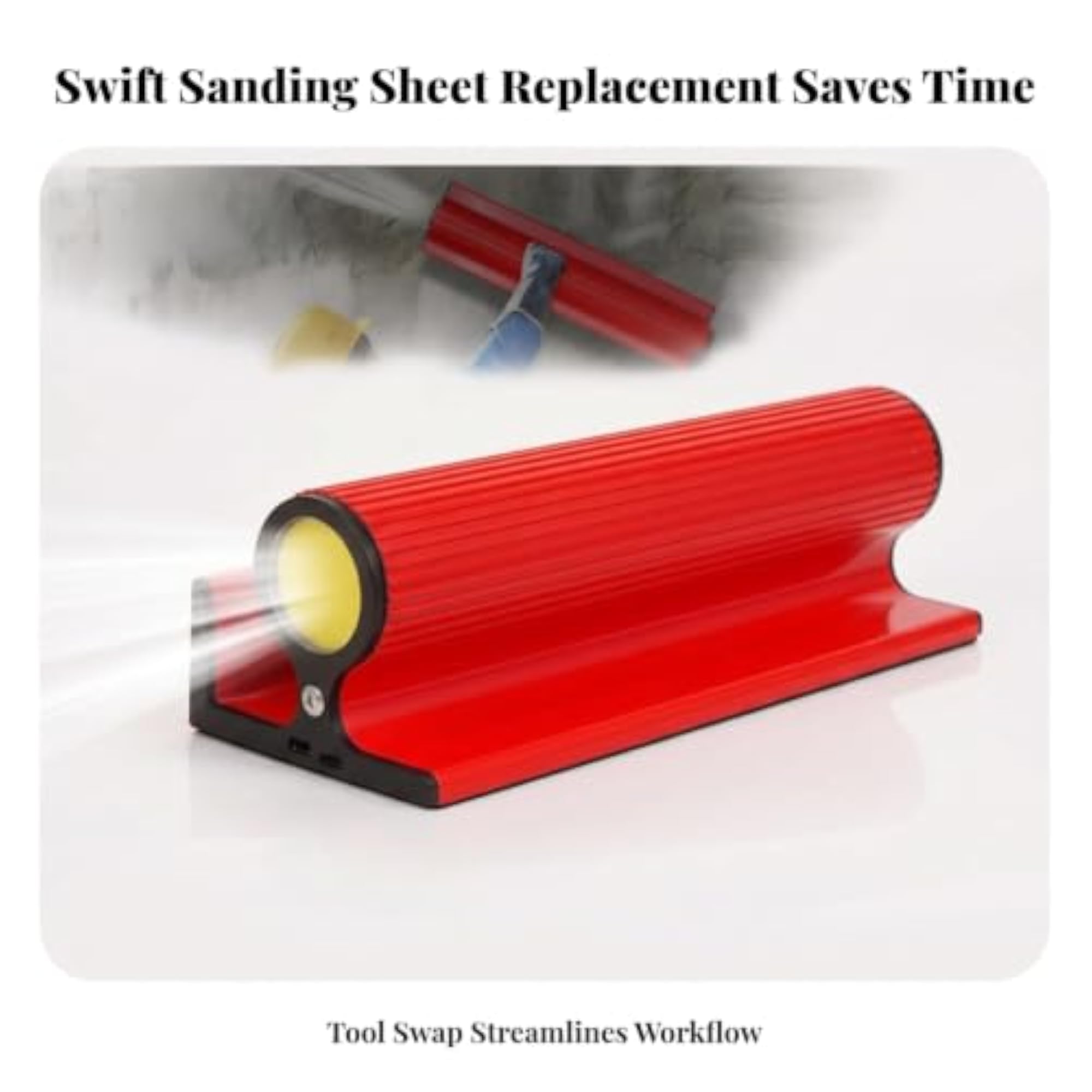 Ribbed Self-Adhesive Sanding Frame Textured Wall Sanding