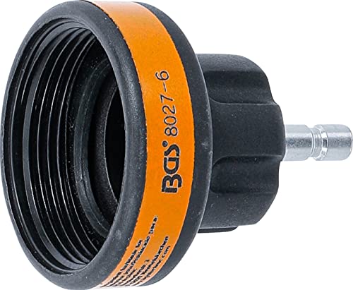 Adatto per: BGS 8027-6  Adattatore n. 6 per BGS 8027, 8098  per Daewoo, Ford, Jaguar, Jeep, Land Rover, Mercedes-Benz, Pontiac, Porsche, Saab