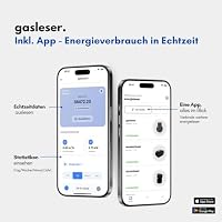 Gasleser – WLAN Gaszähler Ausleser für BK, Apator, Pietro Fiorentini u.v.m. | Smarter Gaszähler Reader mit App | Live Verbrauch & Zählerstand | Plug & Play Installation | Home Assistant – Ansicht 5