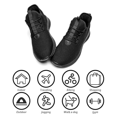 Mens Walking Tennis Shoes Slip on Runing Sneakers Casual Fashion Lightweight Breathable Gym Outdoor4