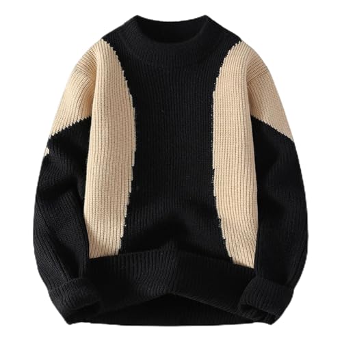 トップス Mediam Photo Knit Big Pullover Women Casual Oversized Cable Knit Sweater 2024 Winter Long