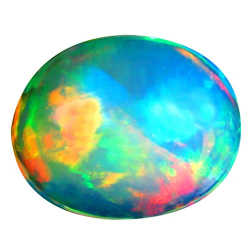 Opale arc-en-ciel éthiopienne naturelle de 2.56 ct pour bijou