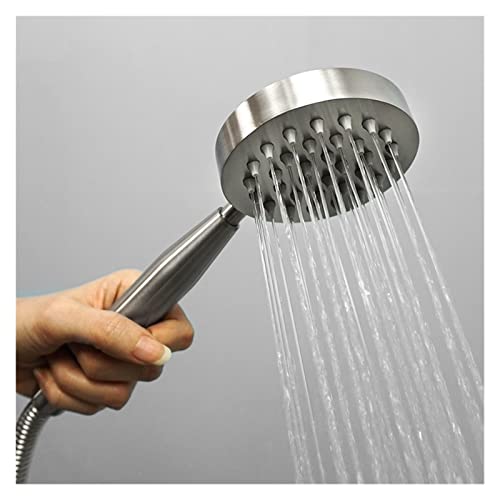 Pommeau de douche haute pression réglable avec massage et bouton arrêt - 7