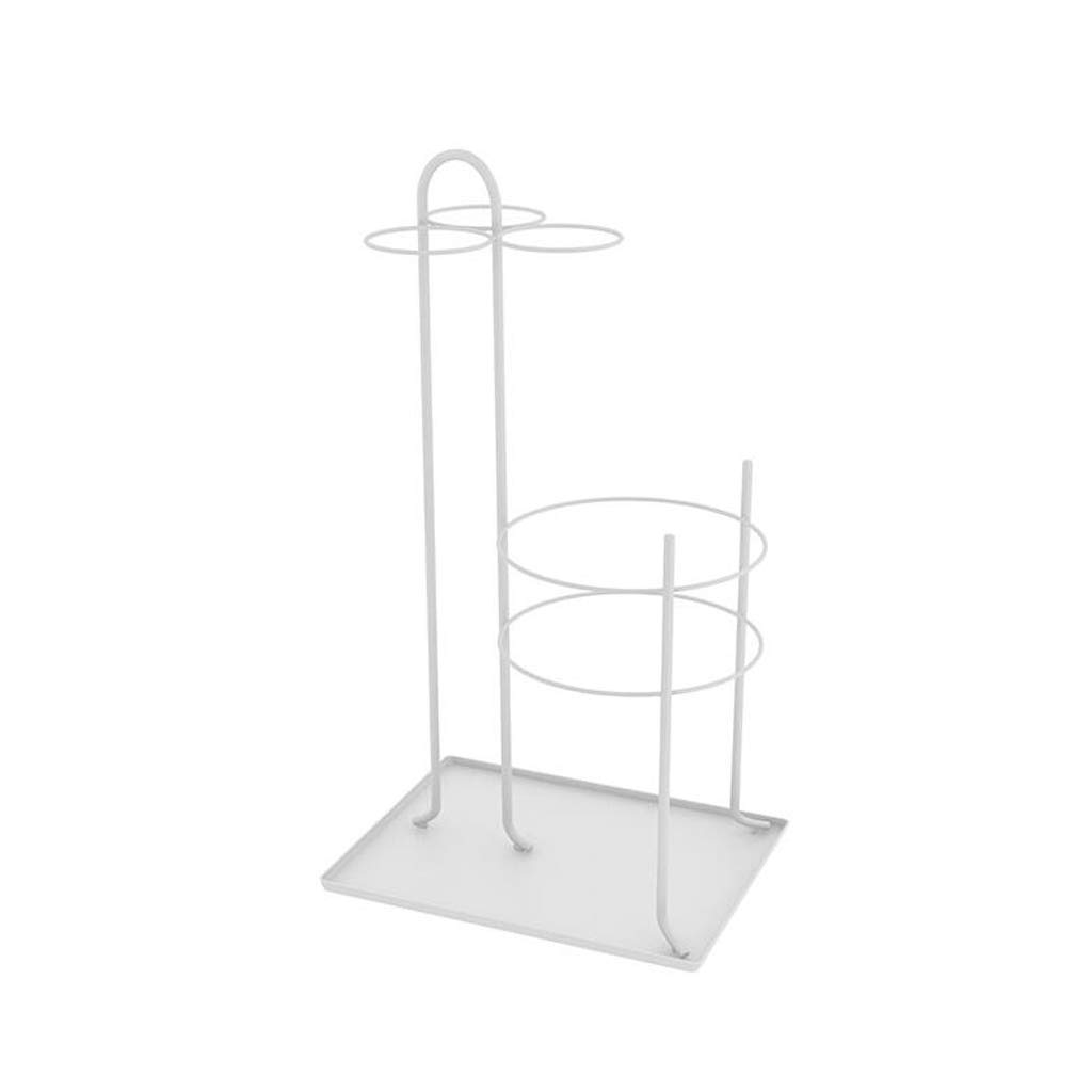 FCXWEVR Wrought Iron Umbrella Stand Stylish Parasol Holder for Home & Hotel European Design Floor Storage Bucket Elegant Black Umbrella Rack Perfect for Entryway