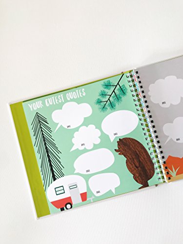 Lucy Darling Baby Journal - Stylish, Eco-Friendly 106 Pages for Recording Precious Milestones, Just Add Photos and Writing
