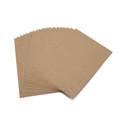 XIUJUAN Carta per Scrapbooking 26 x 18 cm, Pagine