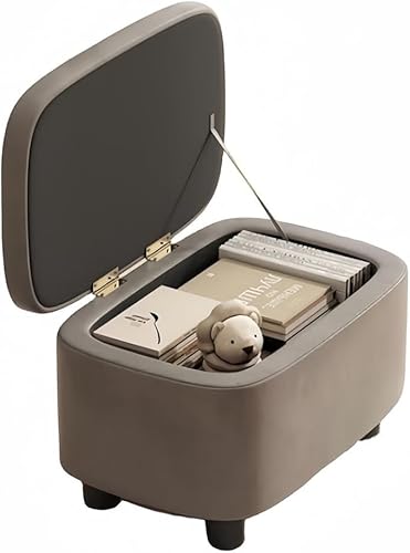 スツール 収納 オットマン リビング収納 スツール たっぷり収納タイプ 幅40×奥行30×高さ25cm おもちゃ収納 収納スツール 収納ベンチ 木製 収納 スツールソファ 組立不要 足置き 踏み台 脚付き PUレザー 座れる収納ボックス コンパクト フッ