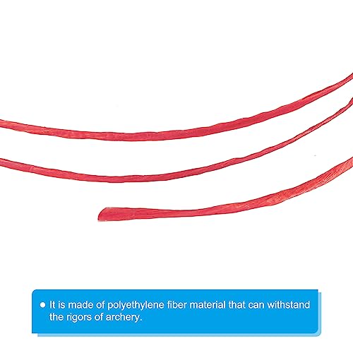 PATIKIL Archery Bow String Serving Thread 120 Yard/110M, Bowstring Thread for Tying Peep Sight Nock Compound Recurve Bow, Red - Image 4