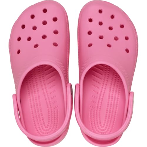 Image of Crocs Men's and Women's Classic Clog, Pink Lemonade, 4 Women /2 Men