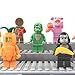 MIMIEYES Estuche de Muestra Caja de Presentación para Lego Minifigures Claro Escaparate...