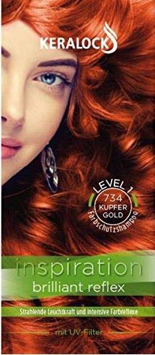 Preisvergleich Produktbild KERALOCK Inspiration Brilliant Reflex Farbschutzshampoo Kupfergold