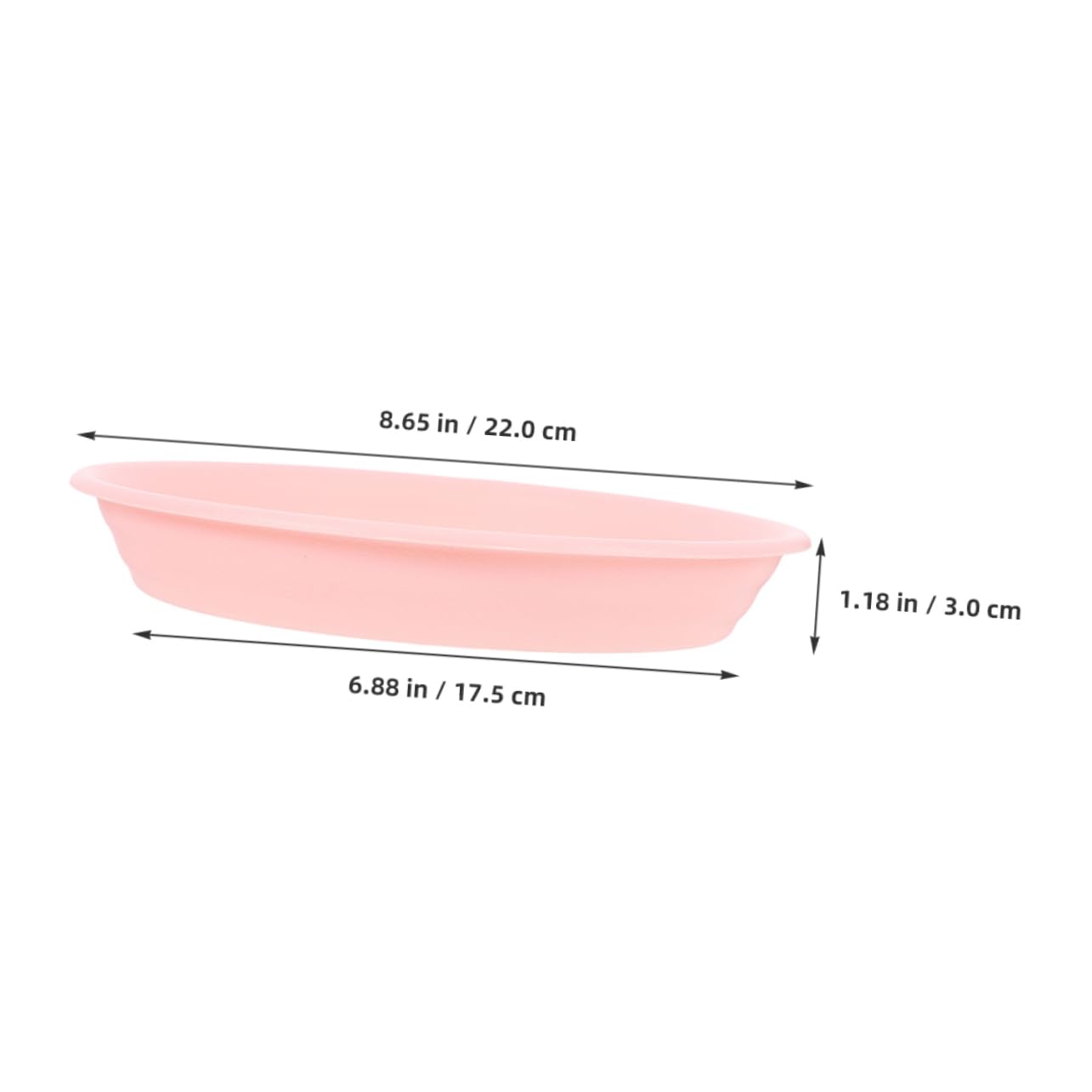 INOOMP 10piezas Bandeja para Macetas De Plástico Antigoteo Platillos Resistentes para Plantas Bandejas De Agua para Jardineras