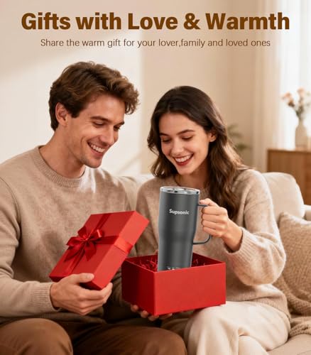 Supsonic 20oz Rechargeable Heated Mug