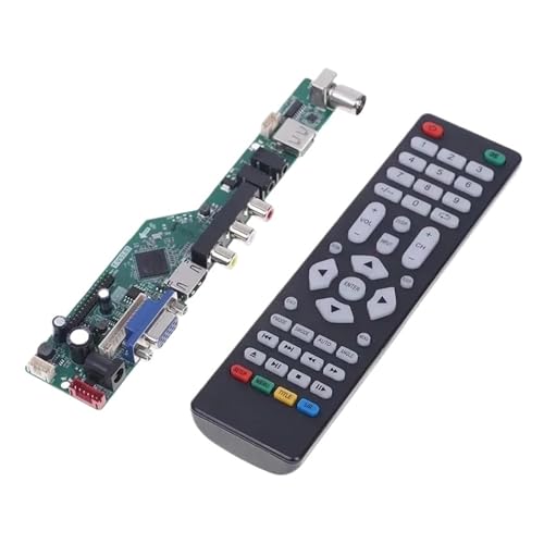 T.V53.03 LCD TV Contrôleur Carte Pilote V53 TV Analogique TV/AV/PC/HDMI/USB Carte Mère Multimédia Accessoires TV(A2)