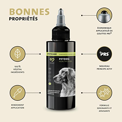 Bio Nettoyant Oreilles de Chiens & Chats - Nettoyage avec des Gouttes Auriculaires, Éliminé Odeurs, Détache Incrustations, Produit de Soins - petAnimal Health 2110 – Image 5