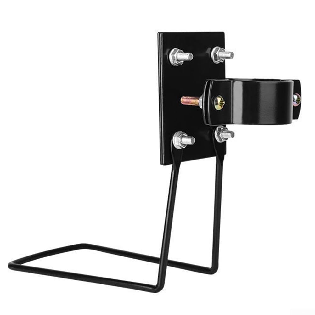Soporte fijo para cesta de bicicleta, soporte de metal para cesta de bicicleta plegable para bicicletas de carretera y bicicletas de montaña