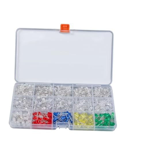 Kit LED Gadpiparty anti-surchauffe avec résistances incluses pour réussir vos circuits DIY