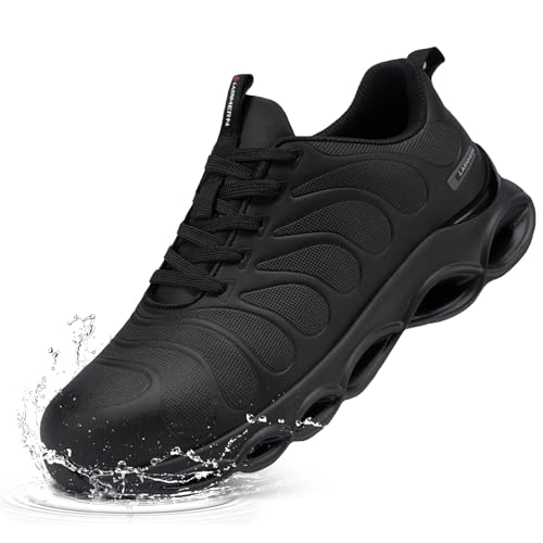 LARNMERN Sicherheitsschuhe Herren Arbeitsschuhe Wasserdicht Mode...