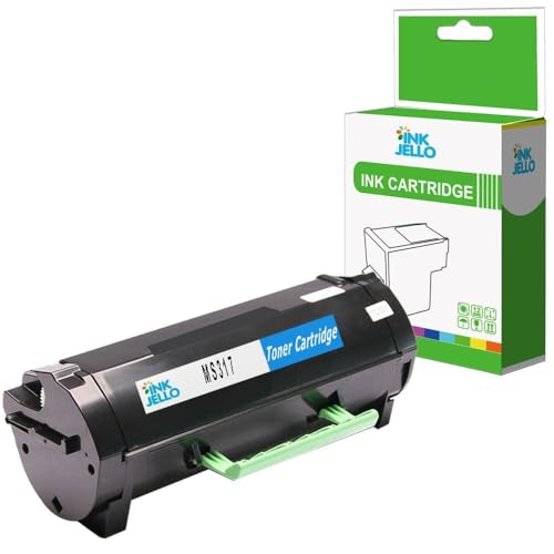 Toner compatible Lexmark MX317dn MS317 MS617dn MX517de MX617de noir InkJello