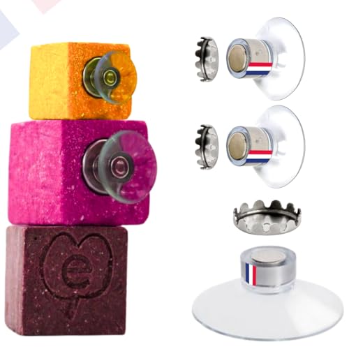 Portasapone Magnetico Con Ventosa: Addio Sapone Molle! Supporto Magnetico Per Sapone Da Bagno E Cucina