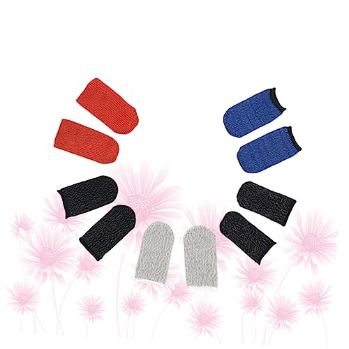 Hemobllo 30 Peças Manga De Dedo Para Tela De Toque Manga De Dedo Para Jogos Manga De Dedo Móvel Mang