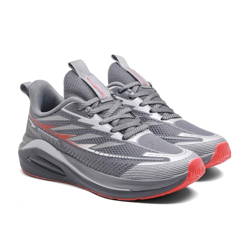 Image of ASIAN Quantum-25 Men's Running Shoes | Lightweight Sneakers with Air-Cushioned Sole, Breathable Knit Upper & Shock-Absorb Comfort | Perfect for Travel, Street Style