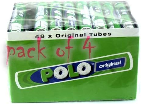 NESTLE POLO ORIGINAL MINTS TUBE PACK OF 48 × 34g