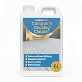 Furniture Clinic Composite Decking Cleaner 5L – Quick Acting Cleaning Formula – Cleans Green Algae and Mould - Use one Plastic Sheds and Fences
