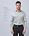 Van Heusen Men's Tall Fit Dress Shirts Poplin, Grey, 18