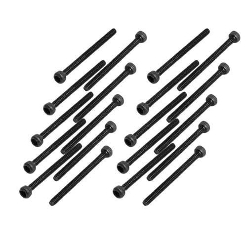 Image of TOP-VIGOR M1.6 x 20mm Socket Head Cap Screws, 12.9 Alloy Steel Allen Bolts