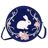Sac bandoulière antique : large application, adapté à l'emballage de , au stockage d'articles divers, à l'emballage de bonbons et de fleurs séchées, etc., sac de forme ronde