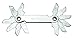 Century Drill and Tool 98402 Metric Pitch Gauge 12 Blade