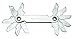 Century Drill & Tool 98402 Metric Pitch Gauge, 050 to 1.75 pitch, NPT and BSP