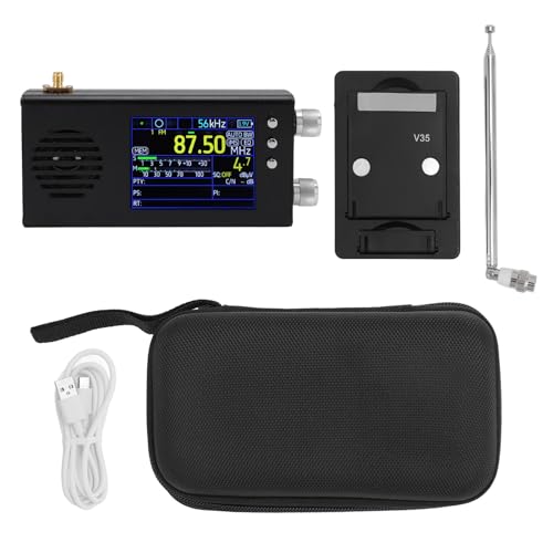 Receptor de radio portátil de onda corta Full Band con pantalla LCD de 3.2 pulg miniatura 7