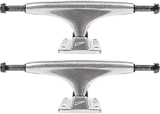 Tensor Trucks Alloy Polished/Black Skateboard Trucks - 5.0" Hanger 7.75" Axle (Set of 2)