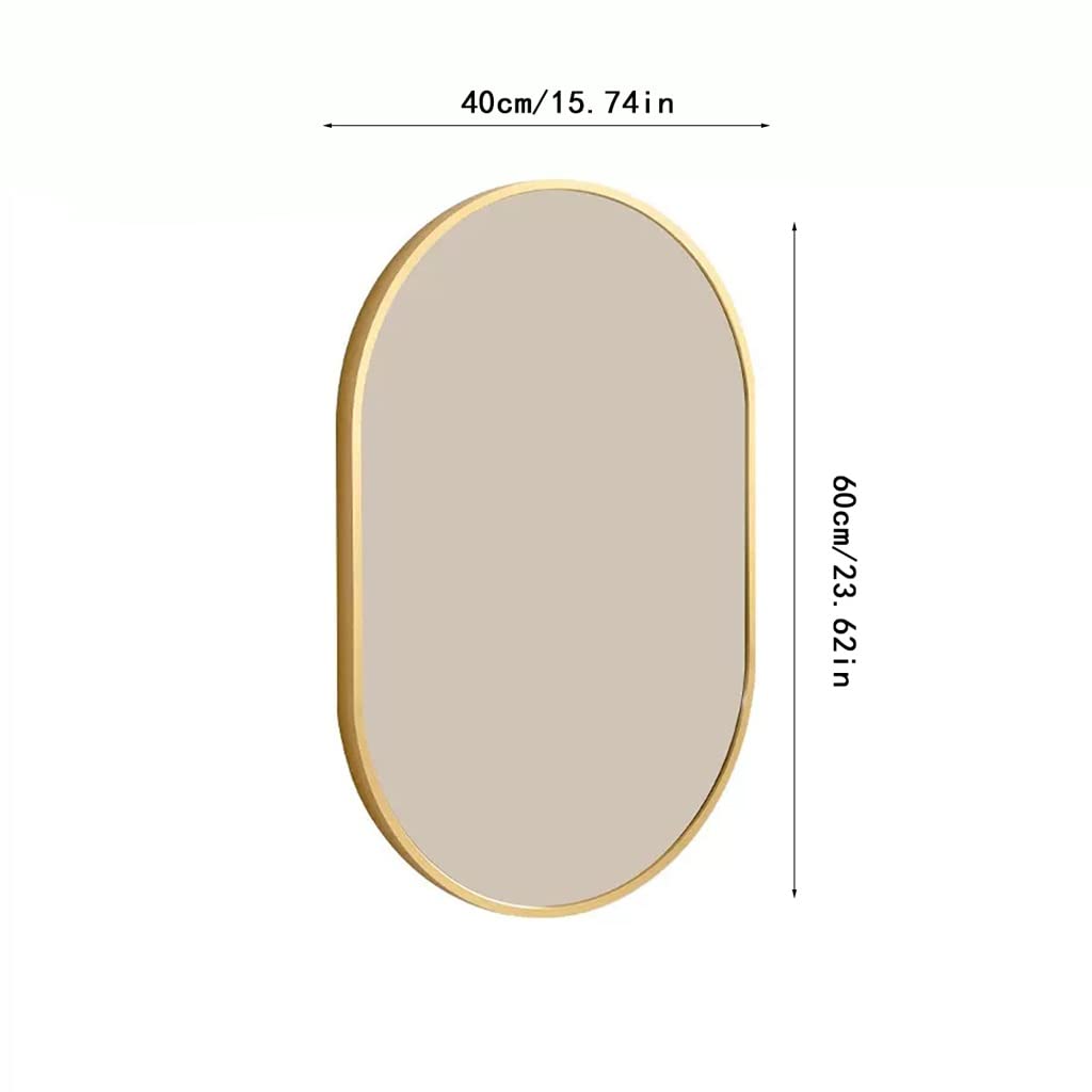 EQUALIZE Kosmetikspiegel Schminkspiegel Modern Minimalistisch Kleine Wohnung Wandspiegel Home Wandspiegel Persönlicher Schönheitsspiegel (Farbe: B, Größe: S)