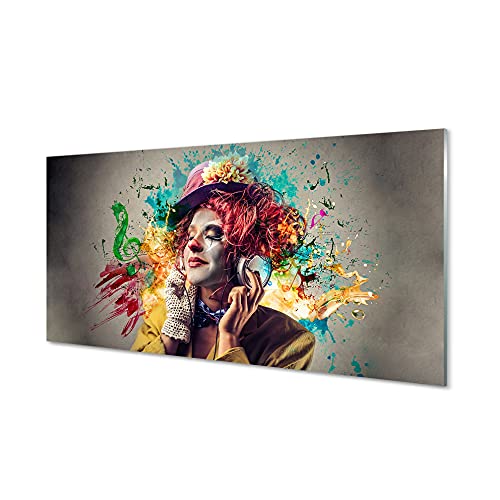 Image murale avec notes de musique pour ambiance chambre