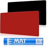Playmat for TCG Card Playing Game, 2PCS Stitched Play Mat with Tube for Cards Gameplay, MTG, Yugioh,