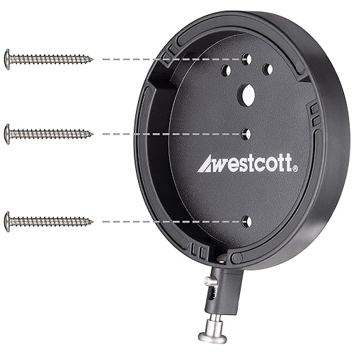 Image of Westcott Float Wall Mount Speedring by Lindsay Adler - Store and Organize Softboxes, Light Modifiers, and Reflectors in Photo Studios (Bowens)