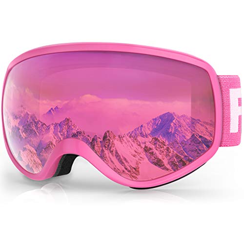 findway Kids Ski Goggles, Kids Snow Snowboard Goggles for Boys Girls Toddler Age