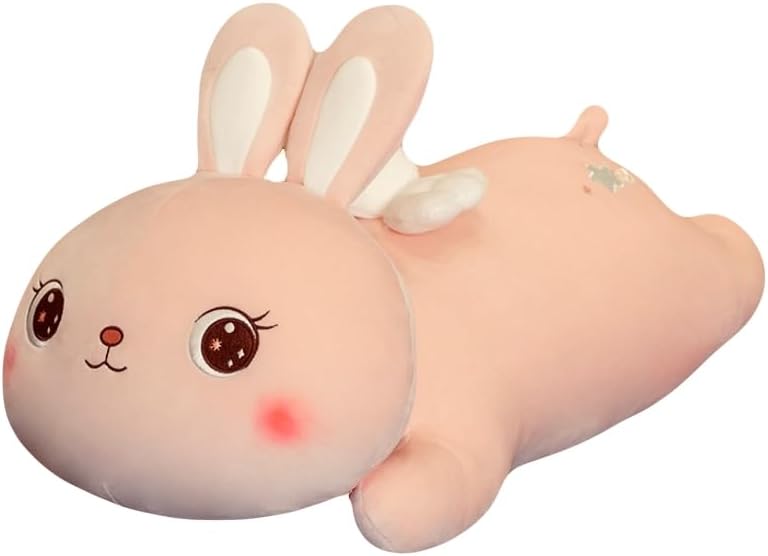 Miniatura 9 de ARELUX - Almohada de peluche con diseño de animales de peluche, un peluche suave que es almohada para abrazar. Regalo para cumpleaños, San Valentín,