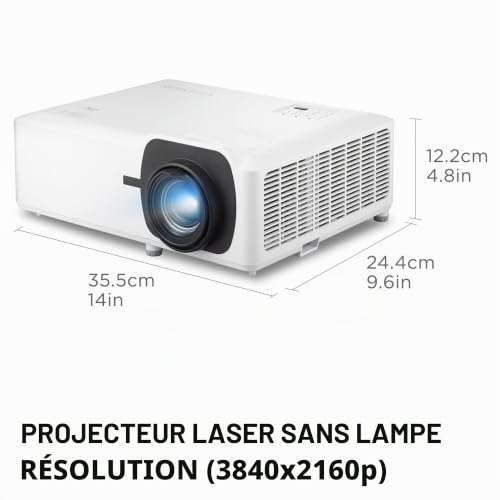 Viewsonic Projecteur LS901-4K 5500 lumens UHD Laser DLP