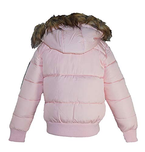 U.S. Polo Assn. Girls' Bubble Jacket (2T, Short Blush)2