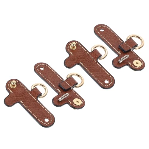 Sangle de sac à main en cuir marron pour adapter une bandoulière lors de vos sorties