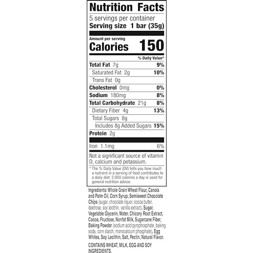Image of Nature Valley Double Chocolate Chip Soft Baked Muffin Bars, 5 ct